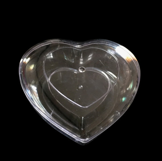 Heart Shaped Transparent Box