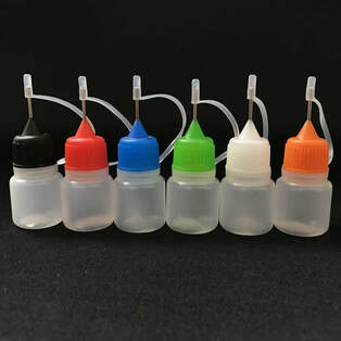 E-liquid plastic bottles
