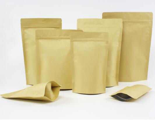Food packaging plastic kraft paper bag