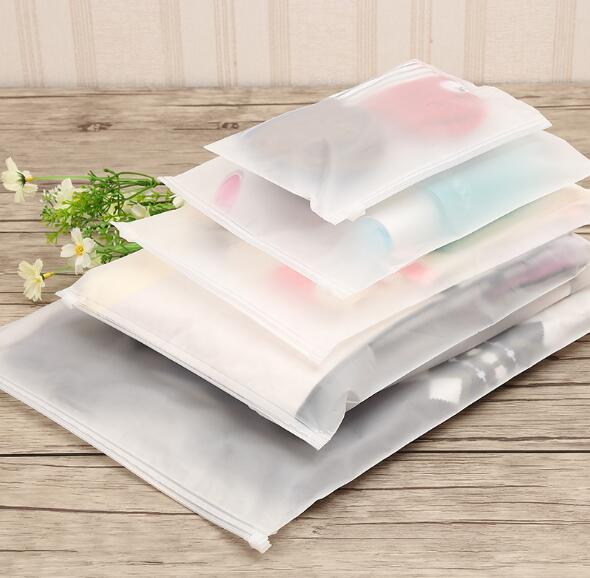 Zipper plastic bag for clothes packaging